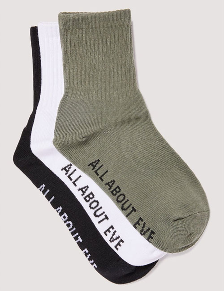 AAE ANKLE SOCKS - 3 PAIR