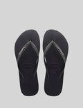 SLIM GLITTER LOGO METALLIC JANDAL