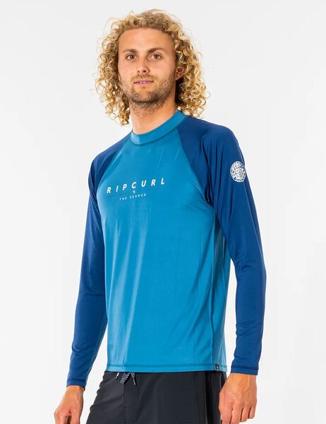 SHOCKWAVES LS UV RASHIE-mens-Backdoor Surf