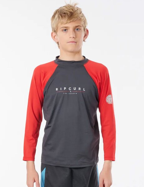 BOYS SHOCKWAVES LS UV RASHIE-kids-Backdoor Surf