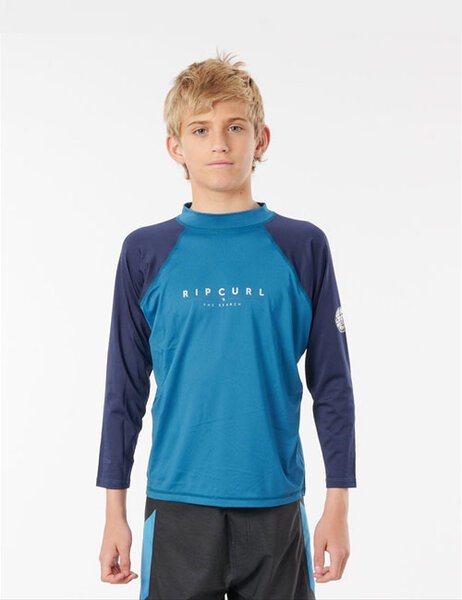 BOYS SHOCKWAVES LS UV RASHIE-kids-Backdoor Surf