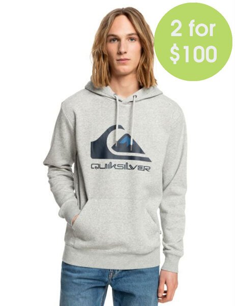 2FOR 100 BIG LOGO HOOD-mens-Backdoor Surf