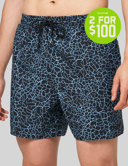 2FOR 100 CRACKLE 16 RC BEACHSHORTS