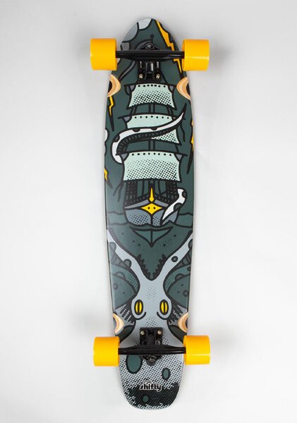 KICKTAIL THE KRAKEN LONGBOARD - 40-skate-Backdoor Surf