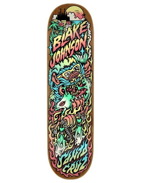 JOHNSON BEACH WOLF TWO DECK - 8.375-skate-Backdoor Surf