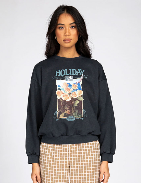 DREAM HOLIDAY OVERSIZE CREW NECK