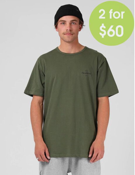 2FOR 60 STAPLE TEE-mens-Backdoor Surf