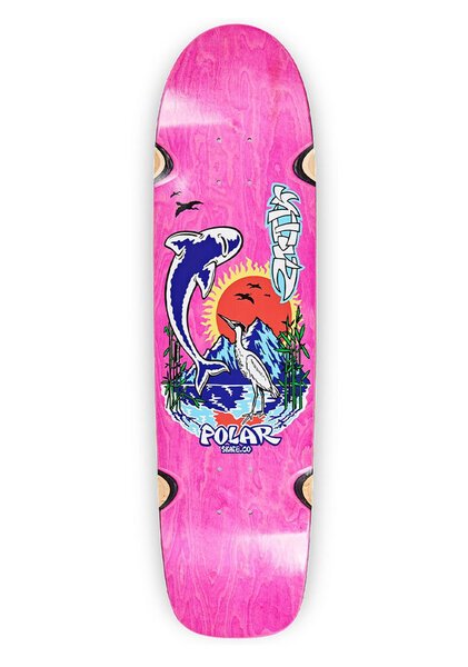 SHIN SANBONJI MT FUJI WHEEL WELL P9 DECK-skate-Backdoor Surf