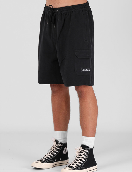 LINEN CARGO SHORT