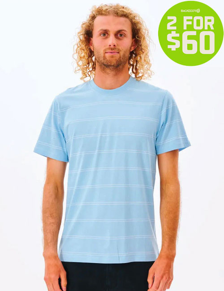 2FOR 60 PLAIN STRIPE TEE