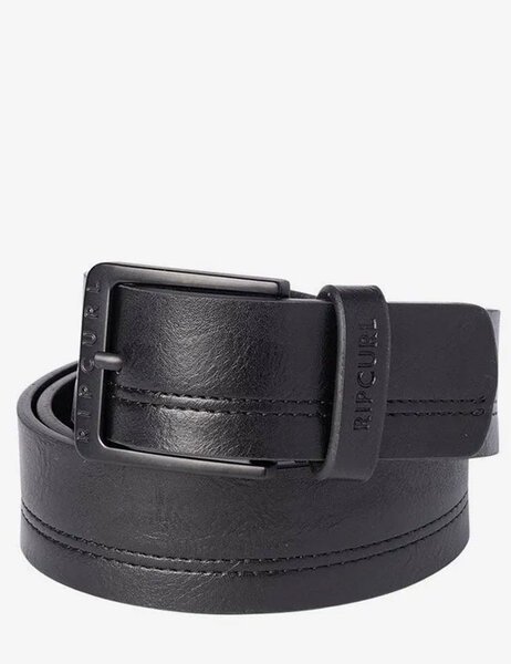 DOUBLE STITCH PU BELT -mens-Backdoor Surf