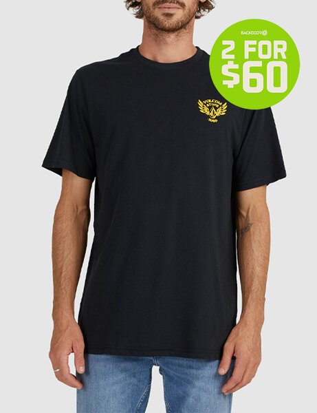 2FOR 60 SKEDADDLE TEE-mens-Backdoor Surf