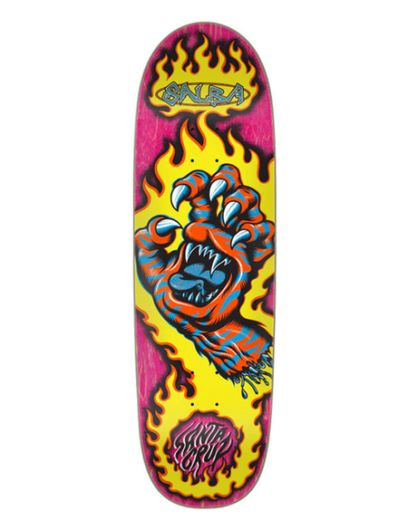 SALBA TIGER HAND SHAPED DECK - 9.25