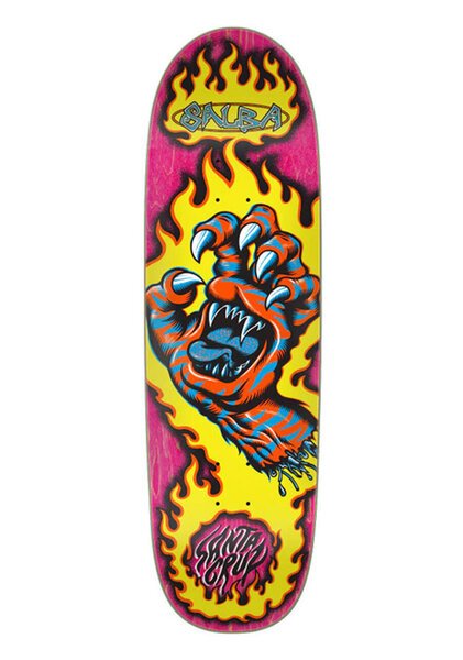 SALBA TIGER HAND SHAPED DECK - 9.25-skate-Backdoor Surf