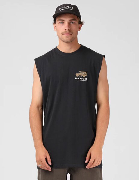 LANDY MUSCLE TEE-mens-Backdoor Surf