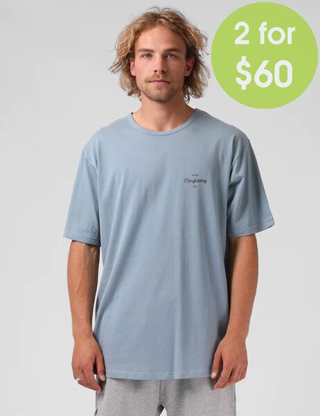 2FOR 60 STAPLE TEE-mens-Backdoor Surf