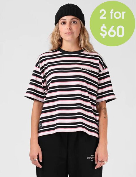 2FOR 60 BAGGY TEE-womens-Backdoor Surf