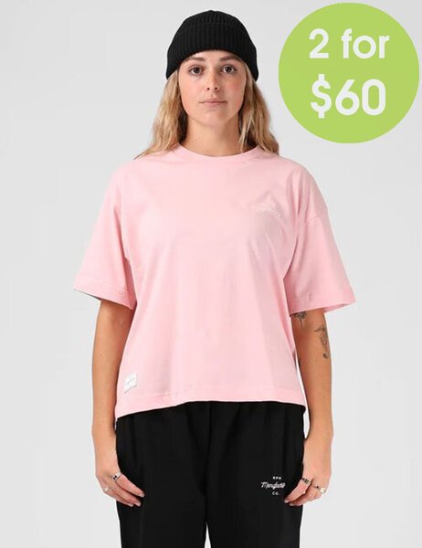 2FOR 60 BAGGY TEE-womens-Backdoor Surf