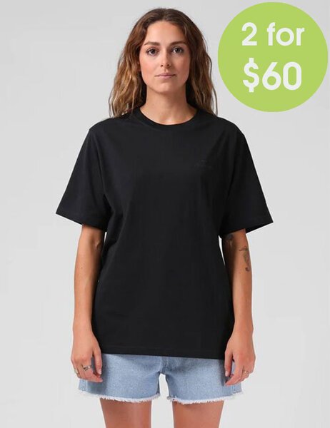 2FOR 60 OVERSIZE TEE-womens-Backdoor Surf