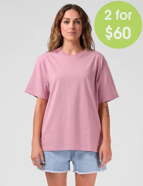 2FOR 60 OVERSIZE TEE-womens-Backdoor Surf