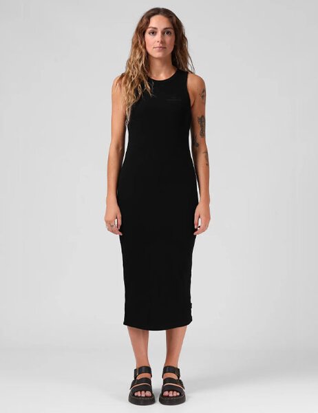 RIBBED MIDI DRESS-womens-Backdoor Surf