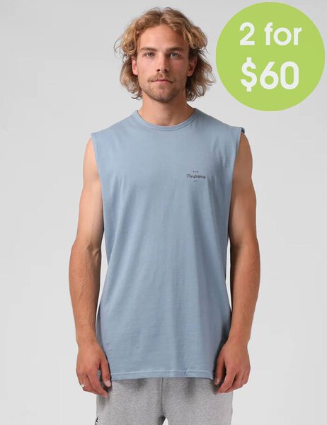 2FOR 60 STAPLE MUSCLE-mens-Backdoor Surf