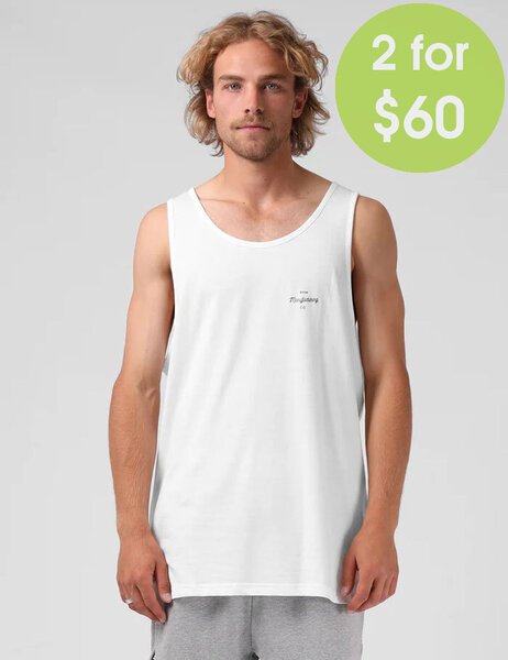 2FOR 60 STAPLE SINGLET-mens-Backdoor Surf