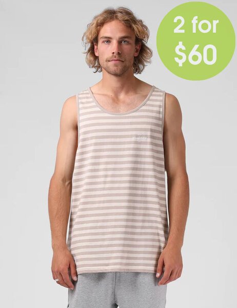 2FOR 60 STAPLE SINGLET-mens-Backdoor Surf