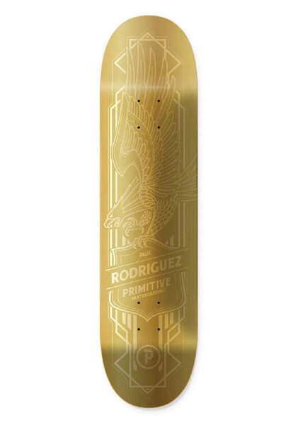 RODRIGUEZ GOLD FOIL EAGLE DECK - 8.0-skate-Backdoor Surf