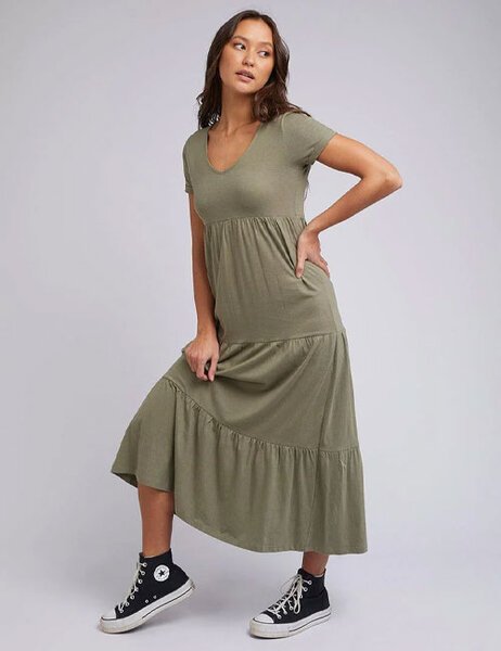 LOLA TIERED DRESS-womens-Backdoor Surf