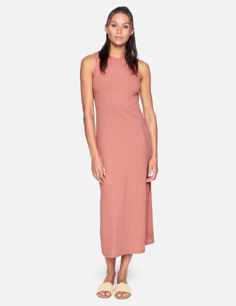 SIDE SLIT MAXI DRESS-womens-Backdoor Surf