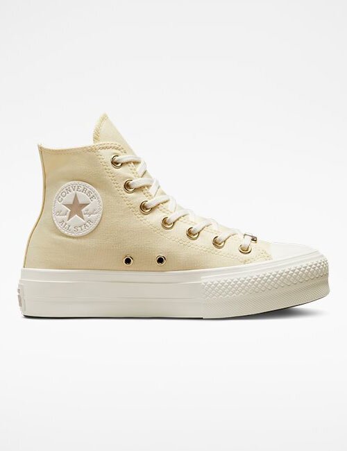 Gold high top on sale converse