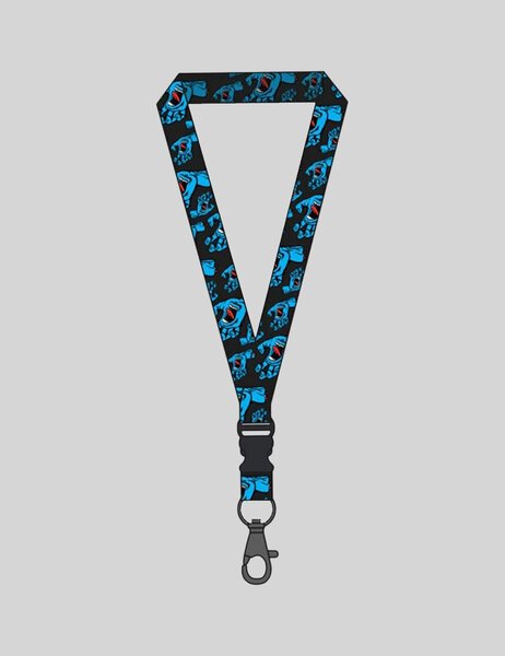 SCREAMING HAND ALL OVER LANYARD-mens-Backdoor Surf