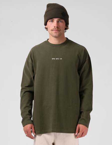 SANDED OS LS TEE