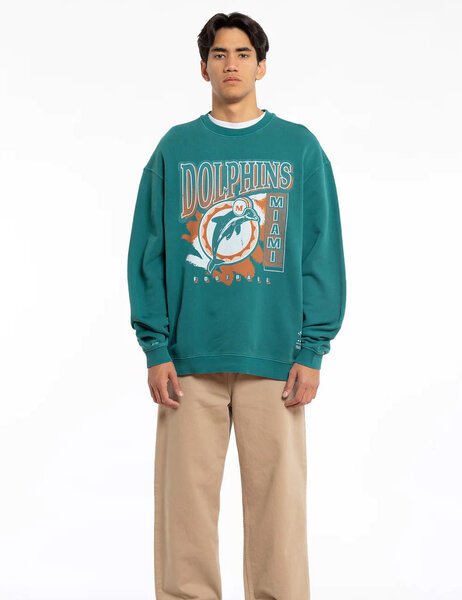 PAINTBRUSH CREW DOLPHIN-mens-Backdoor Surf