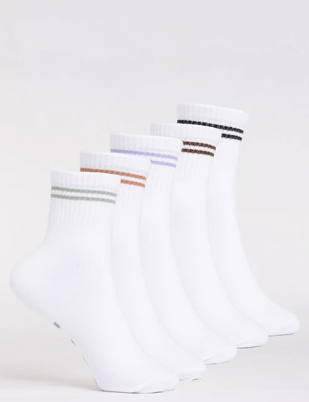 ALL DAY CREW SOCK - 5 PACK