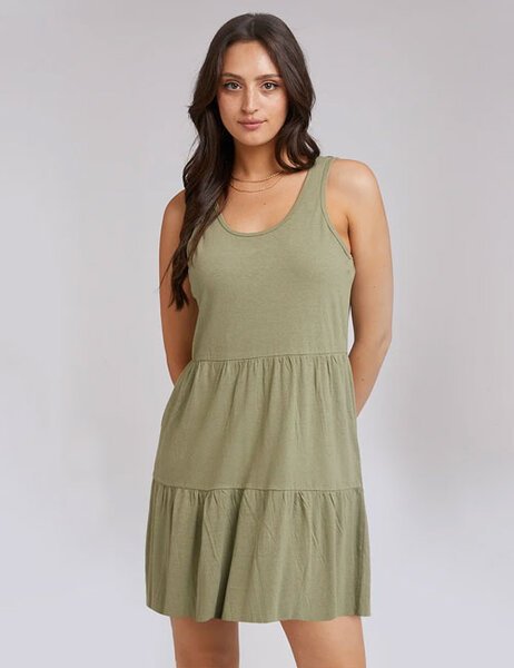 LINEN MINI DRESS-womens-Backdoor Surf