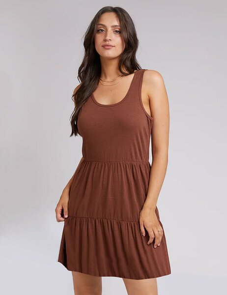 LINEN MINI DRESS-womens-Backdoor Surf