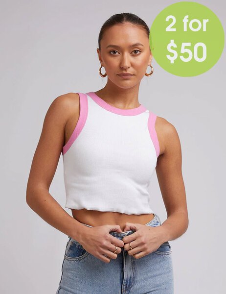 2FOR 50 CONTRAST TANK-womens-Backdoor Surf