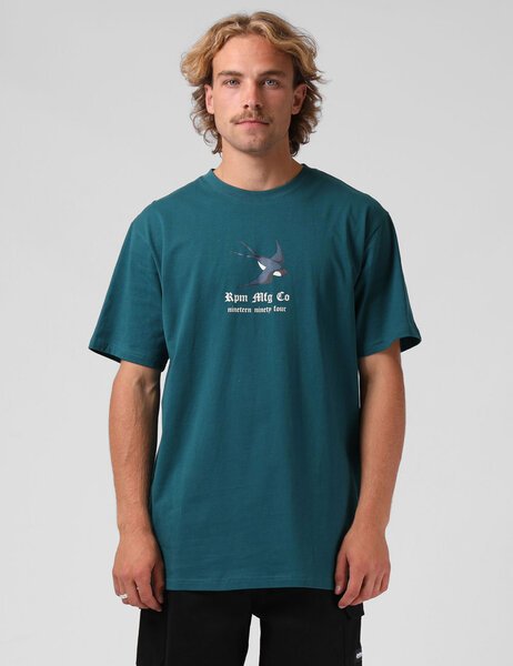 SWALLOW TEE-mens-Backdoor Surf