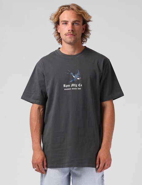 SWALLOW TEE-mens-Backdoor Surf