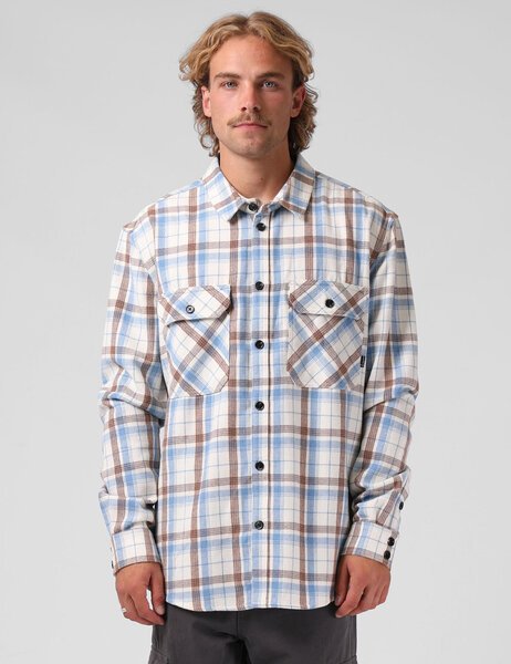 PLAID LS SHIRT-mens-Backdoor Surf