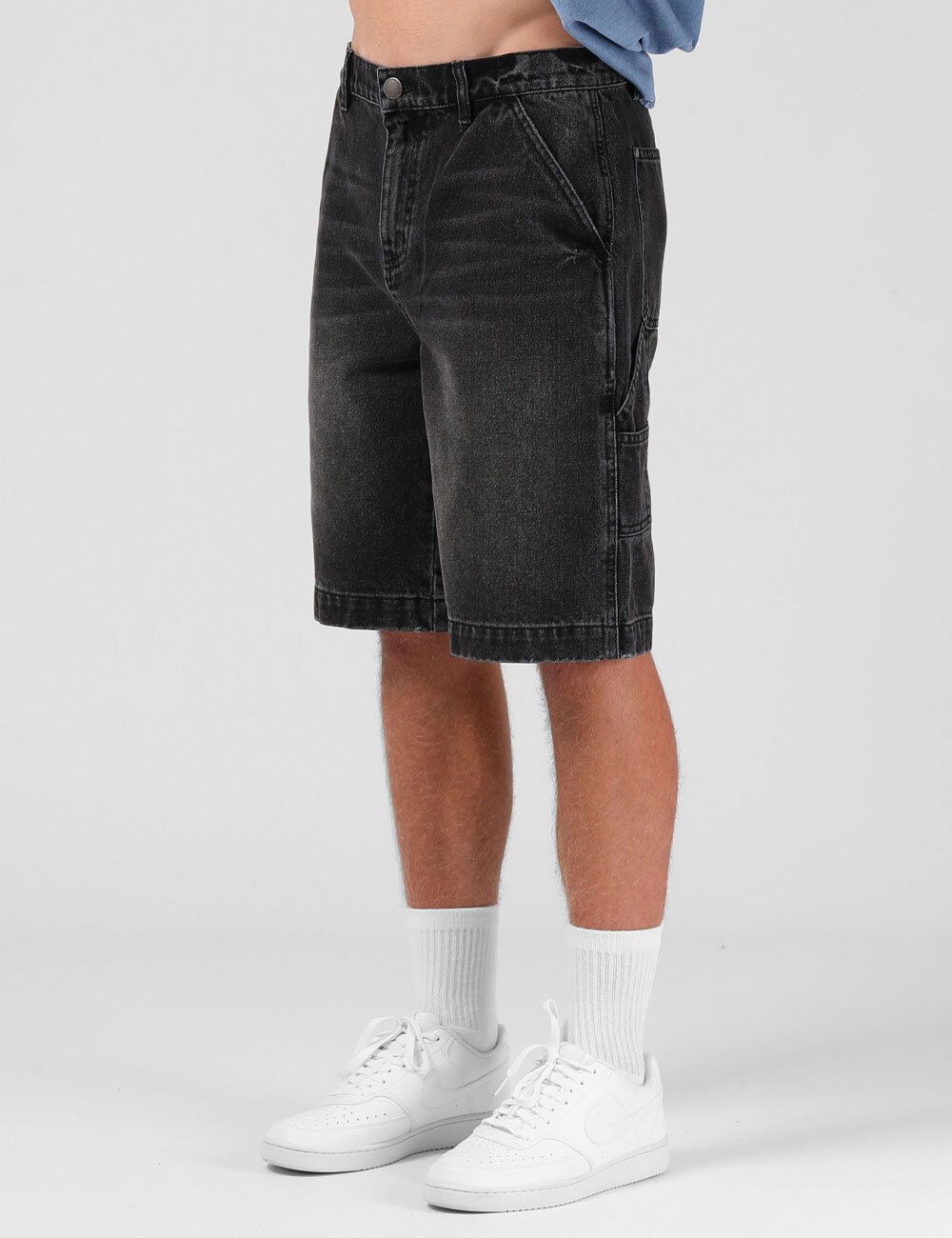 Denim work clearance shorts