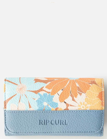 MIXED FLORAL MID WALLET