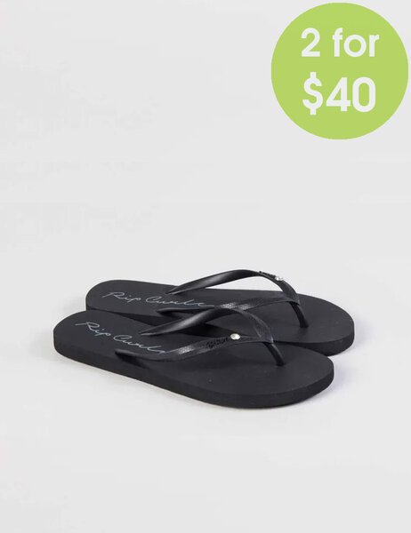 2FOR 40 SCRIPT WAVE BLOOM JANDALS-footwear-Backdoor Surf