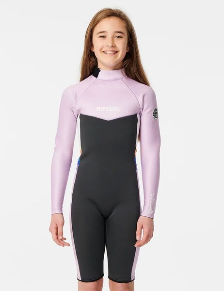 GIRLS DAWN PATROL BZ LS SPRINGSUIT-wetsuits-Backdoor Surf