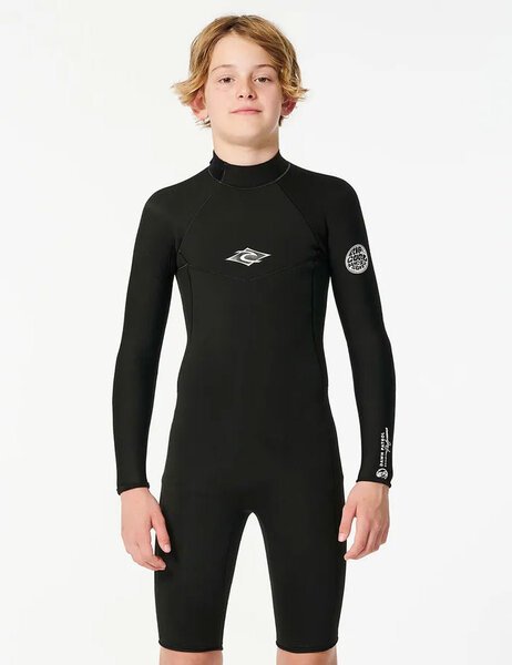 BOYS 2MM D PATROL LS BZ SPRINGSUIT-wetsuits-Backdoor Surf