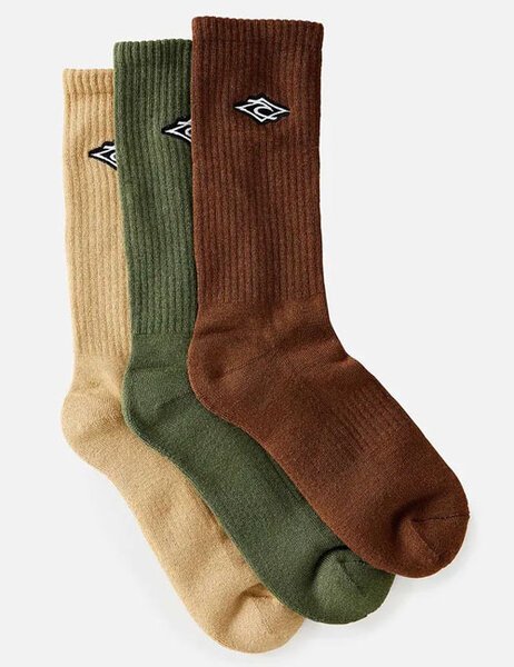 DIAMOND CREW SOCK - 3 PACK-mens-Backdoor Surf