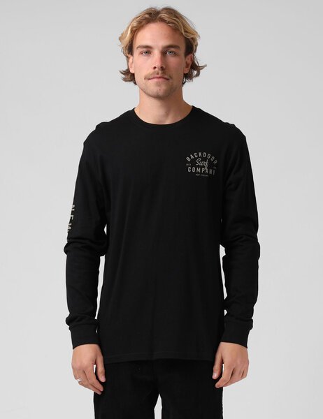 HUSTLE LS TEE-mens-Backdoor Surf