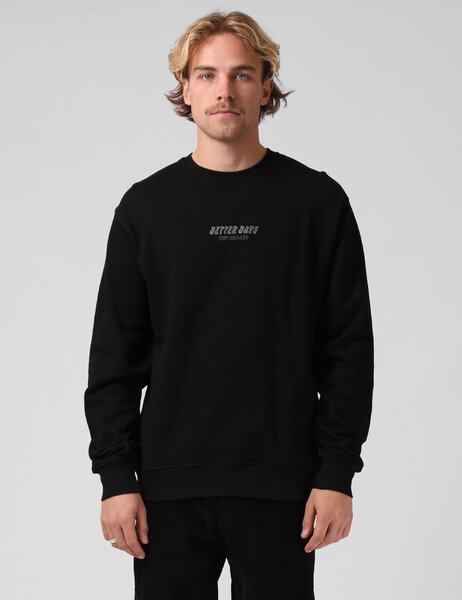 DAZE EMBROIDERED CREW-mens-Backdoor Surf